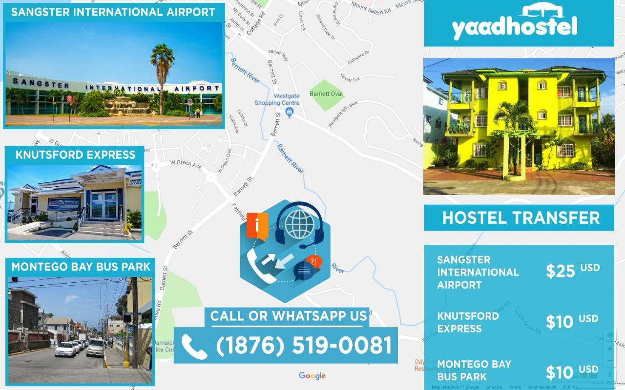 Yaad Hostel Montego Bay Eksteriør bilde